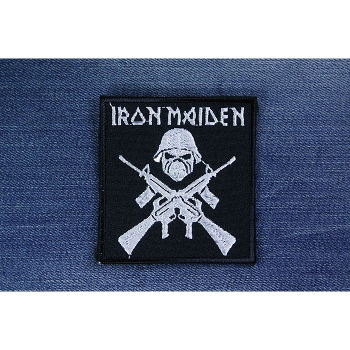 Декор нашивка  Iron Maiden (солдат)