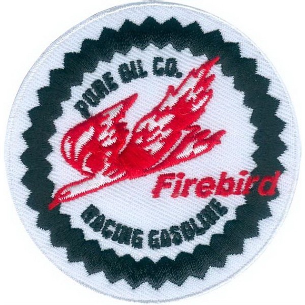Декор нашивка Firebird Racing Gasoline гоночное топливо Файербёрд