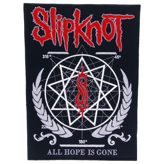 Декор нашивка  Slipknot All Hope Is Gone