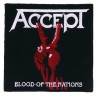 Декор нашивка  Accept Blood of the Nations