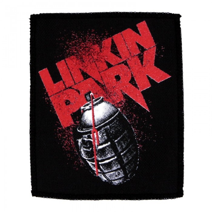 Декор нашивка  Linkin Park граната (95х115)