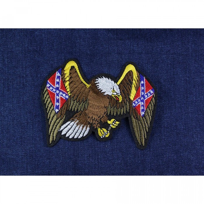 Декор нашивка  Орел с флагом конфедерации на крыльях 2