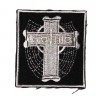 Декор нашивка  Gothic (крест с паутиной)