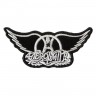 Декор нашивка  Aerosmith (белая надпись)