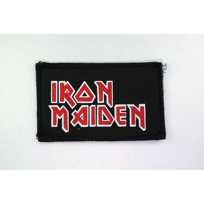 Декор нашивка  Iron Maiden - лого (65X115)