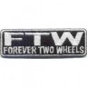 Декор нашивка FTW 2 колеса навсегда