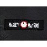 Декор нашивка  Marilyn Manson (35Х125)
