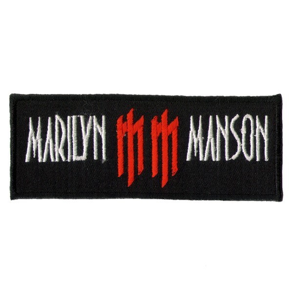 Декор нашивка  Marilyn Manson (MM)