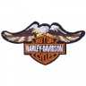 Декор нашивка Harley Davidson (орел) 2