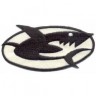Декор нашивка  Акула - Shark