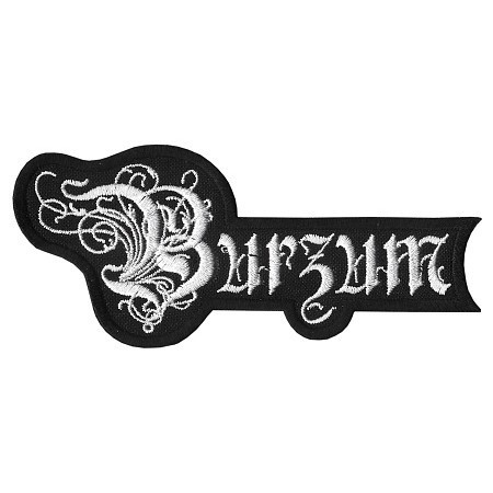 Декор нашивка  Burzum (надпись фигурная)