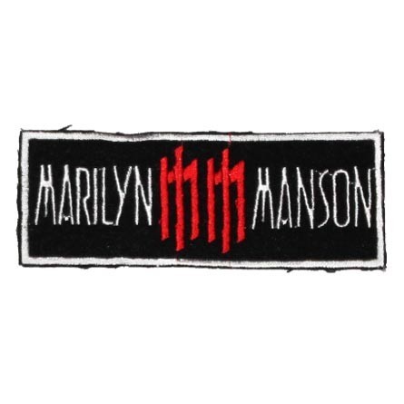 Декор нашивка  Marilyn Manson (ММ)