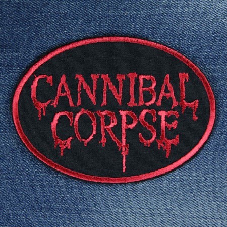 Декор нашивка  Cannibal Corpse (Овал)