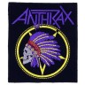 Декор нашивка  Anthrax (индеец)