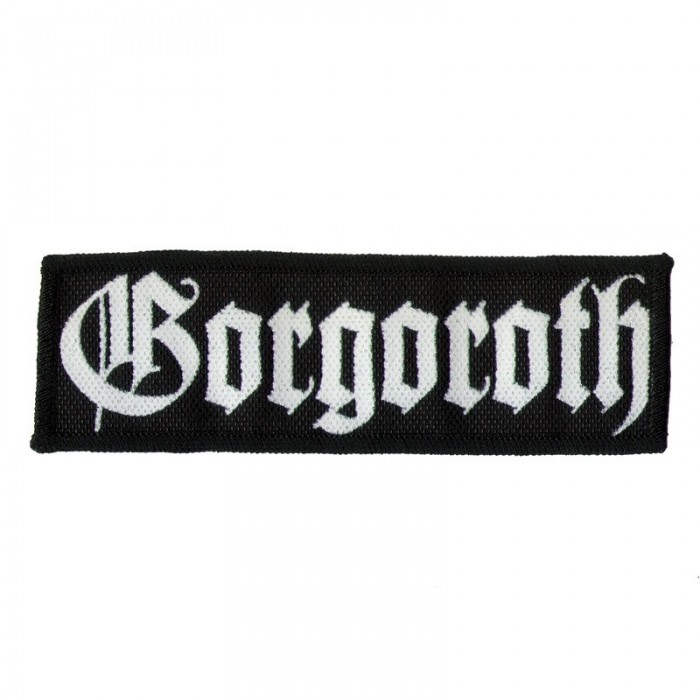 Декор нашивка  Gorgoroth (110х35)