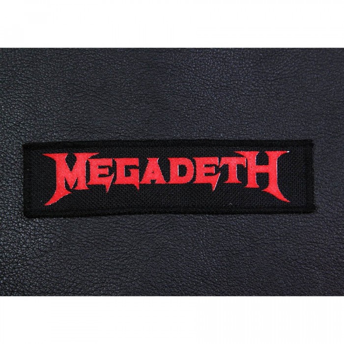 Декор нашивка  Megadeth (35Х125)