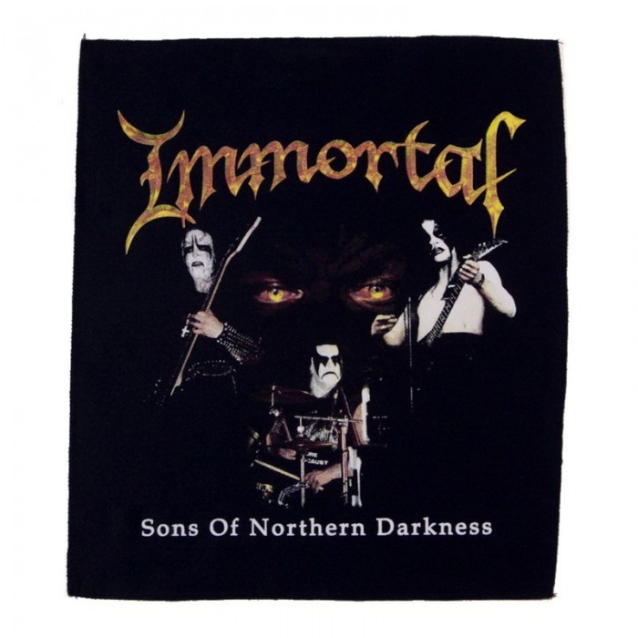 Декор нашивка  Immortal Sons Of Northern Darkness на сцене