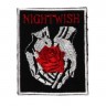 Декор нашивка  Nightwish (роза)