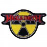 Декор нашивка  Megadeth (радиация)